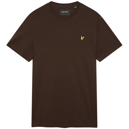 Lyle & Scott Branded Chest Logo Sediment T-Shirt