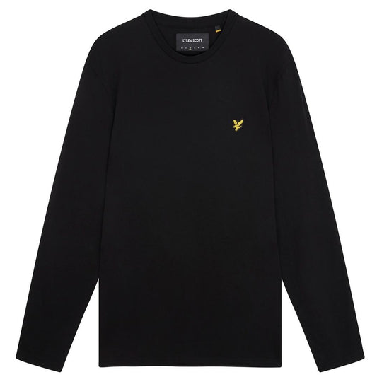 Lyle & Scott Branded Black Long Sleeve T-Shirt