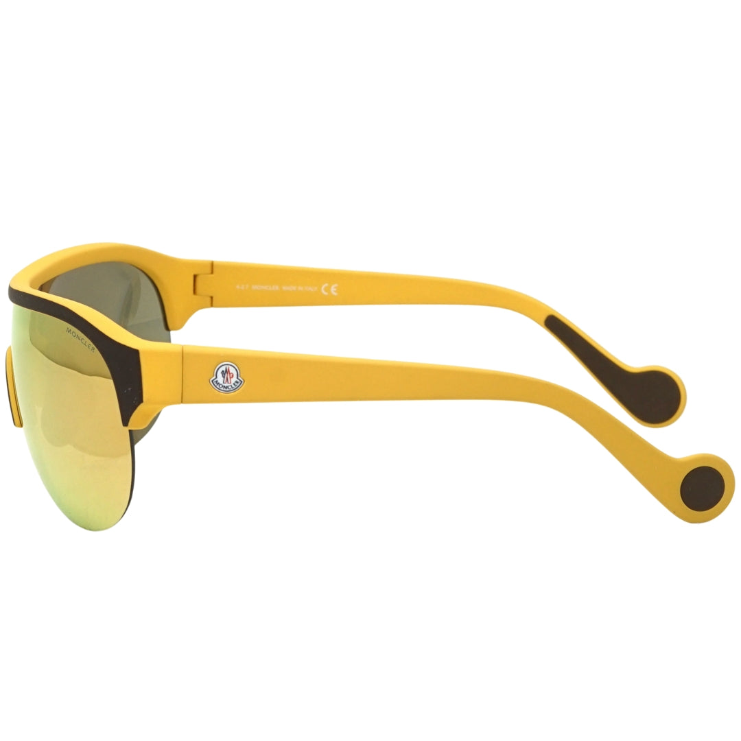 Moncler Ml0049 50L Oo Mens Sunglasses Yellow