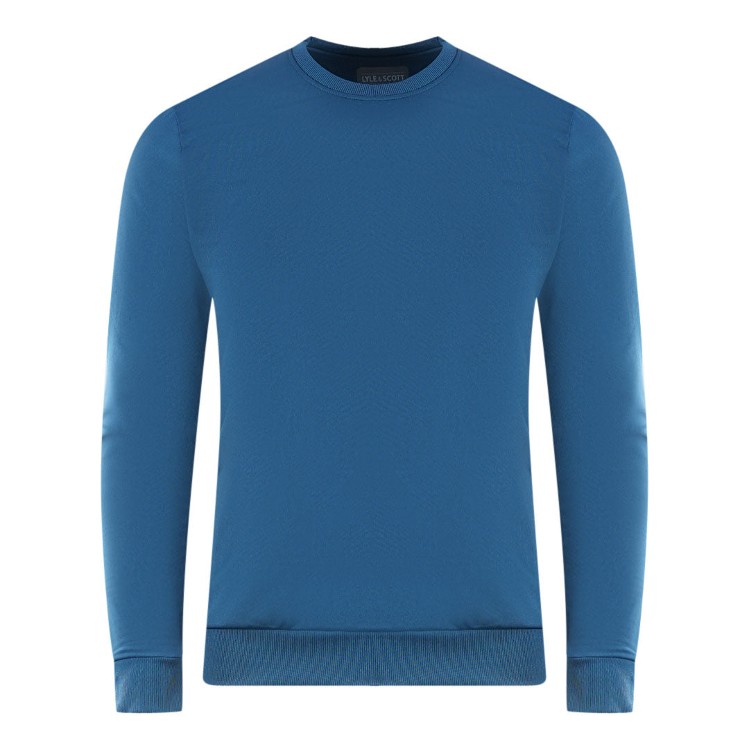 Lyle & Scott Mens ML1273E Z780 Jumper Blue