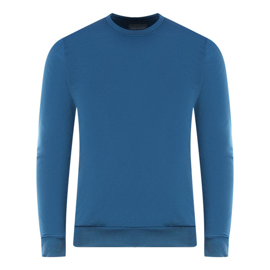 Lyle & Scott Mens ML1273E Z780 Jumper Blue