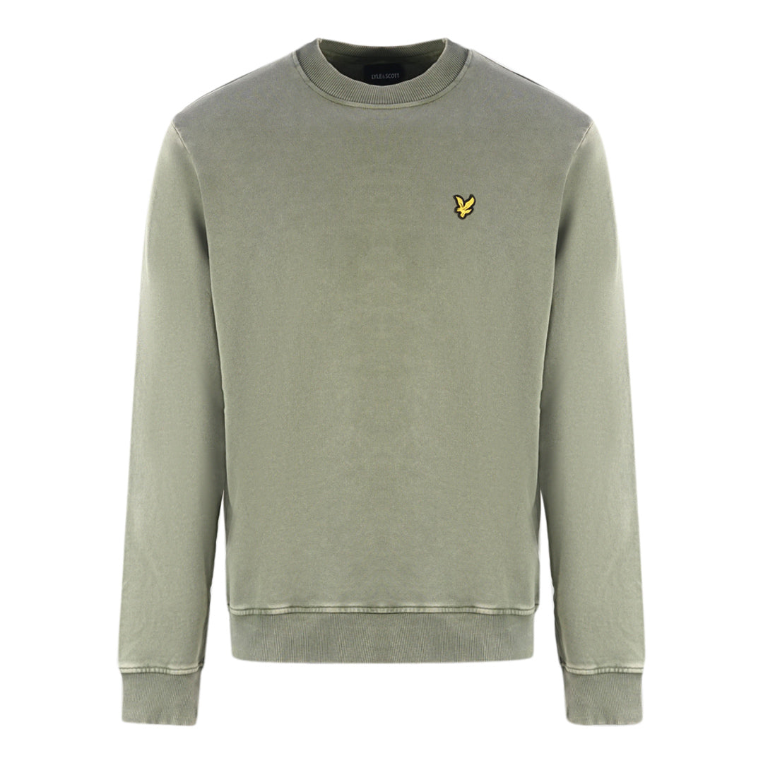 Lyle & Scott Mens ML1701V W485 Sweater Green