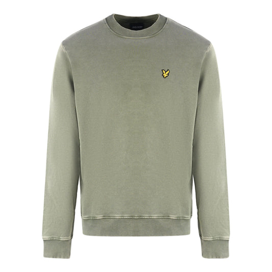 Lyle & Scott Mens ML1701V W485 Sweater Green