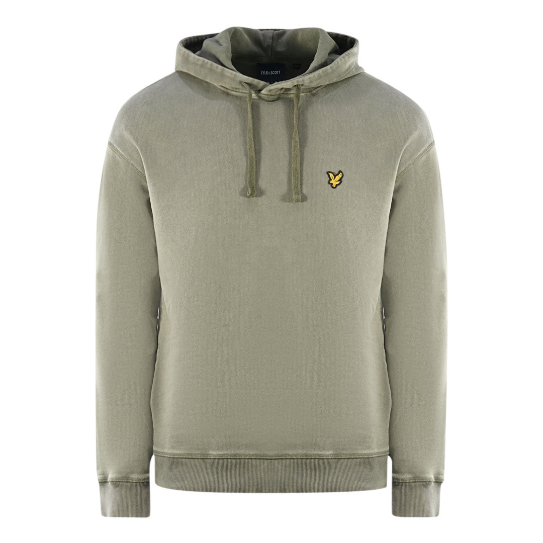 Lyle & Scott Mens ML1703V W485 Hoodie Green