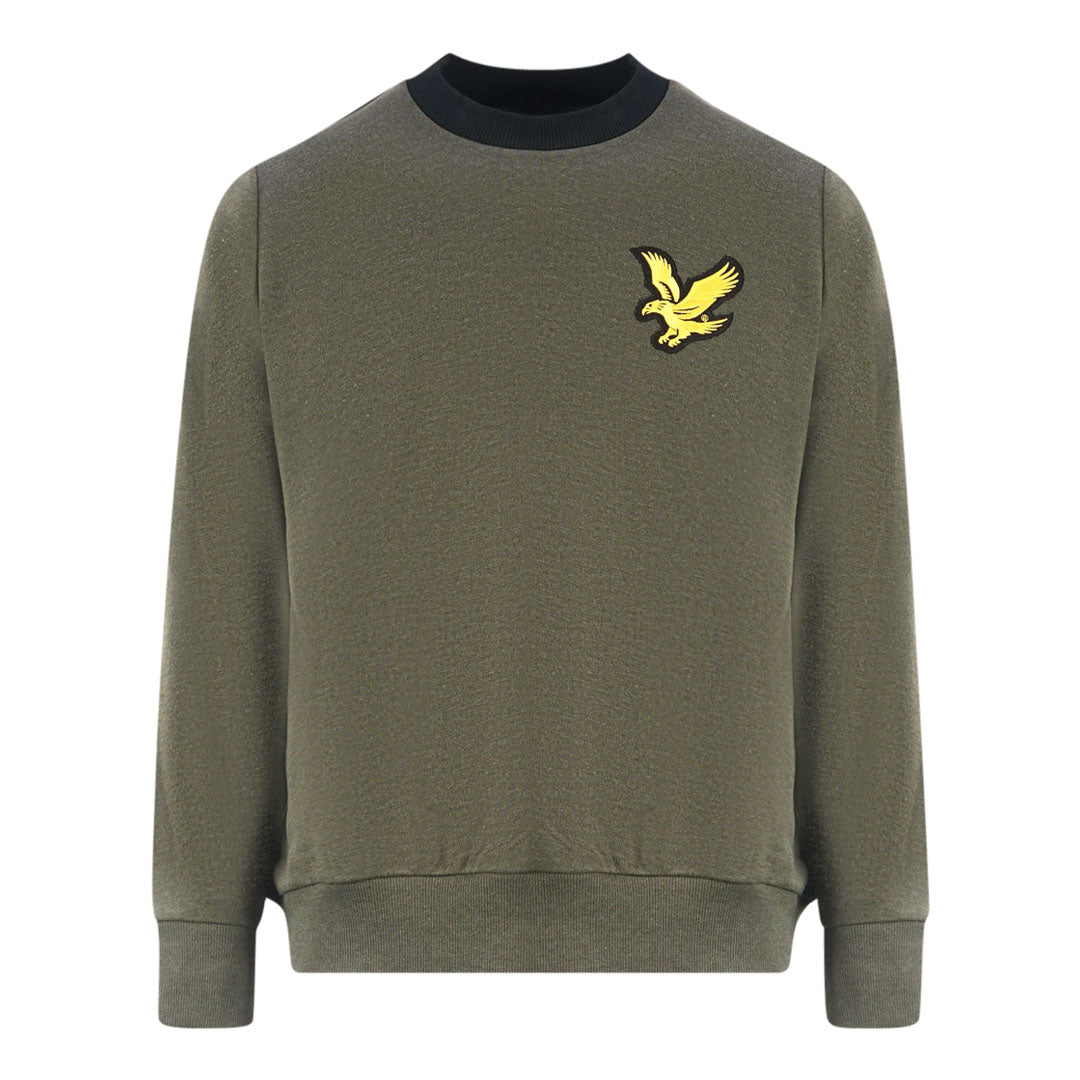 Lyle & Scott Mens ML1727V W814 Sweater Green