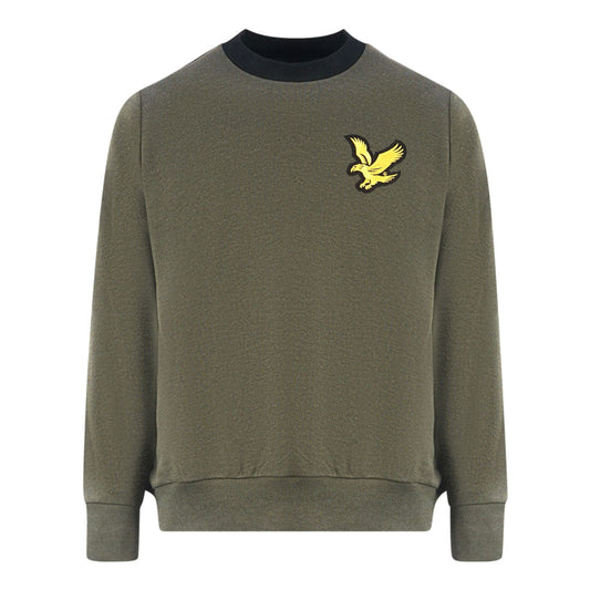 Lyle & Scott Mens ML1727V W814 Sweater Green