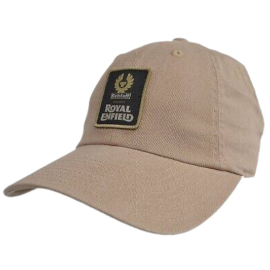 Belstaff Mens Baseball Cap 104112 Union Royal Enfield Cap Khaki