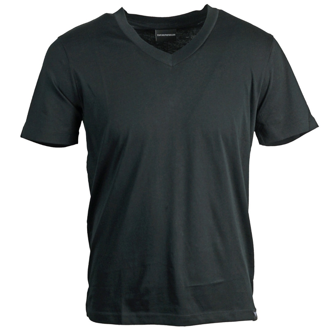 Emporio Armani 3Z1T77 Black T-Shirt - Blakeburn