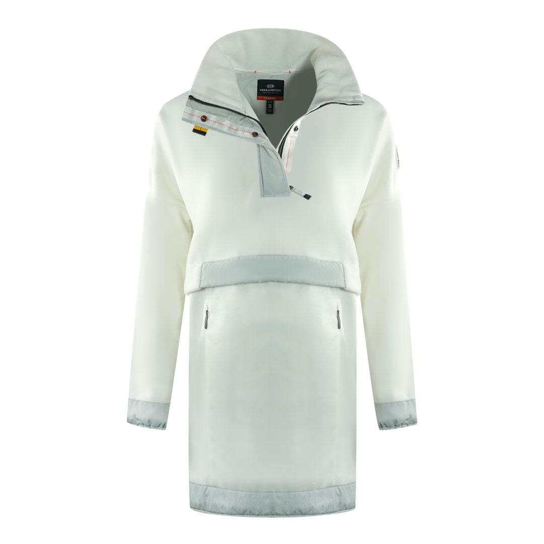 Parajumpers Oum White Long Pull-Over Jumper