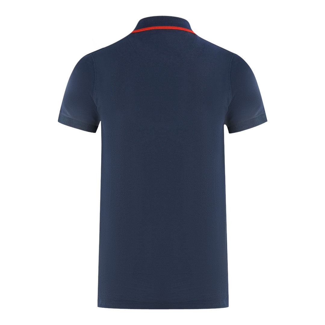 Aquascutum London 1851 Navy Blue Polo Shirt