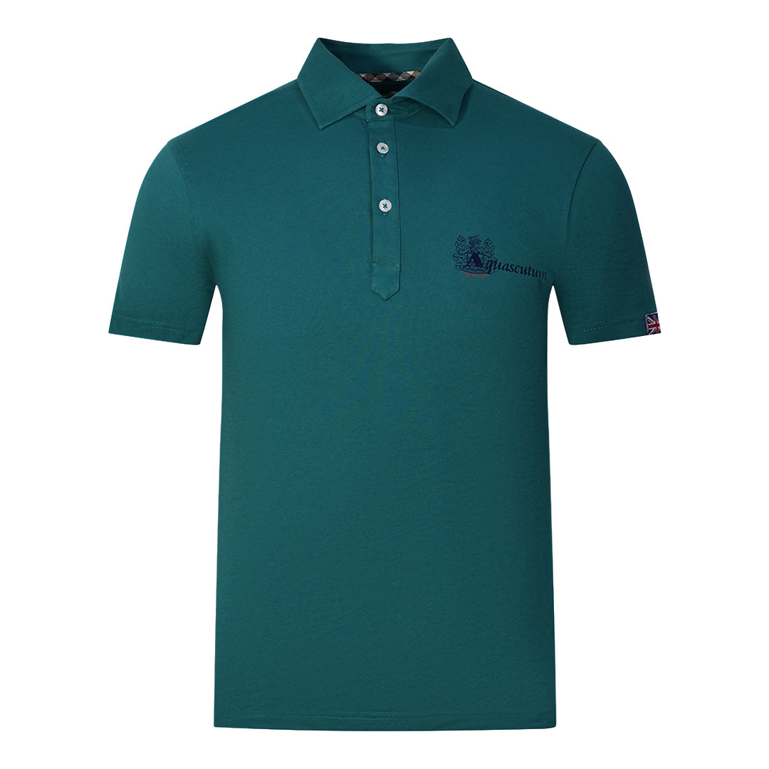 Aquascutum Mens Polo Shirt P01723 32 Green