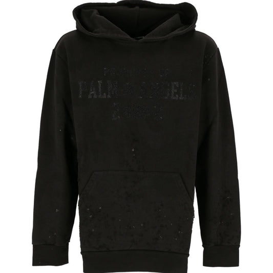 Palm Angels Mens Pmbb117S22Fle0011010 Hoodie Black