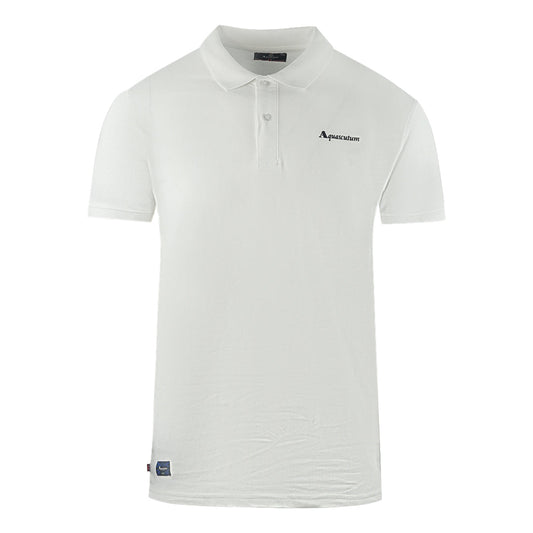 Aquascutum Mens Po001 01 Polo Shirt White