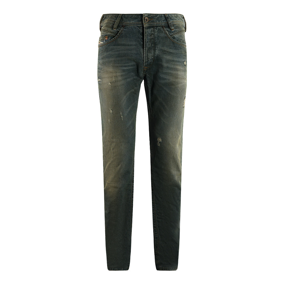 Diesel Mens Poiak 885Y Jeans Blue