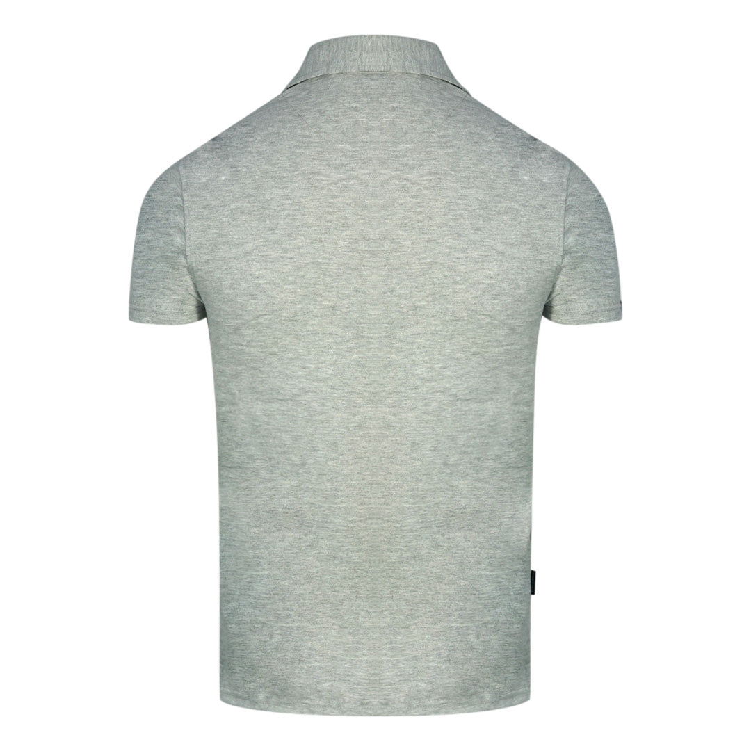 Aquascutum Mens QMP020 94 Polo Shirt Grey