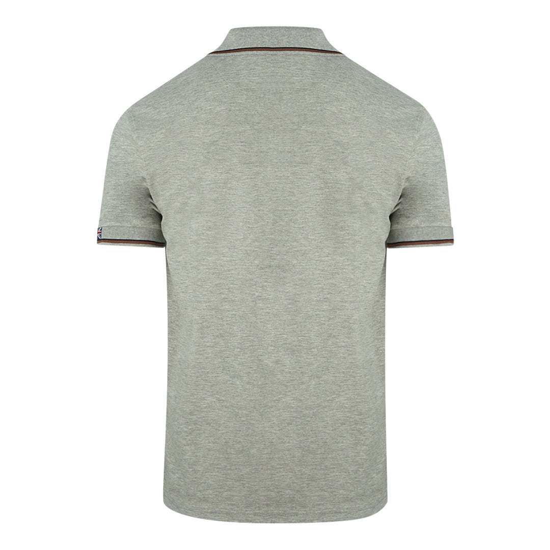 Aquascutum Mens Polo Shirt QMP028 94 Grey