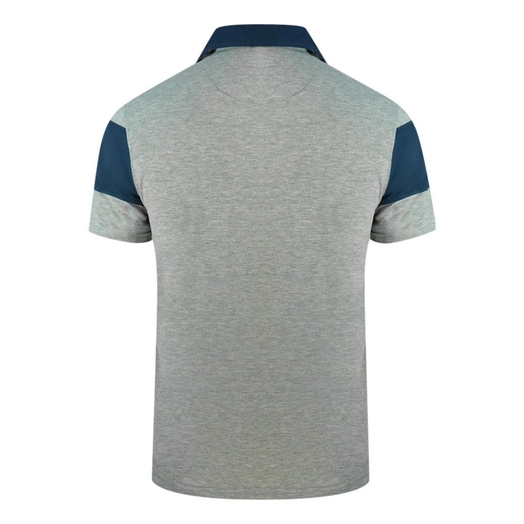 Aquascutum Mens QMP030 94 Polo Shirt Grey