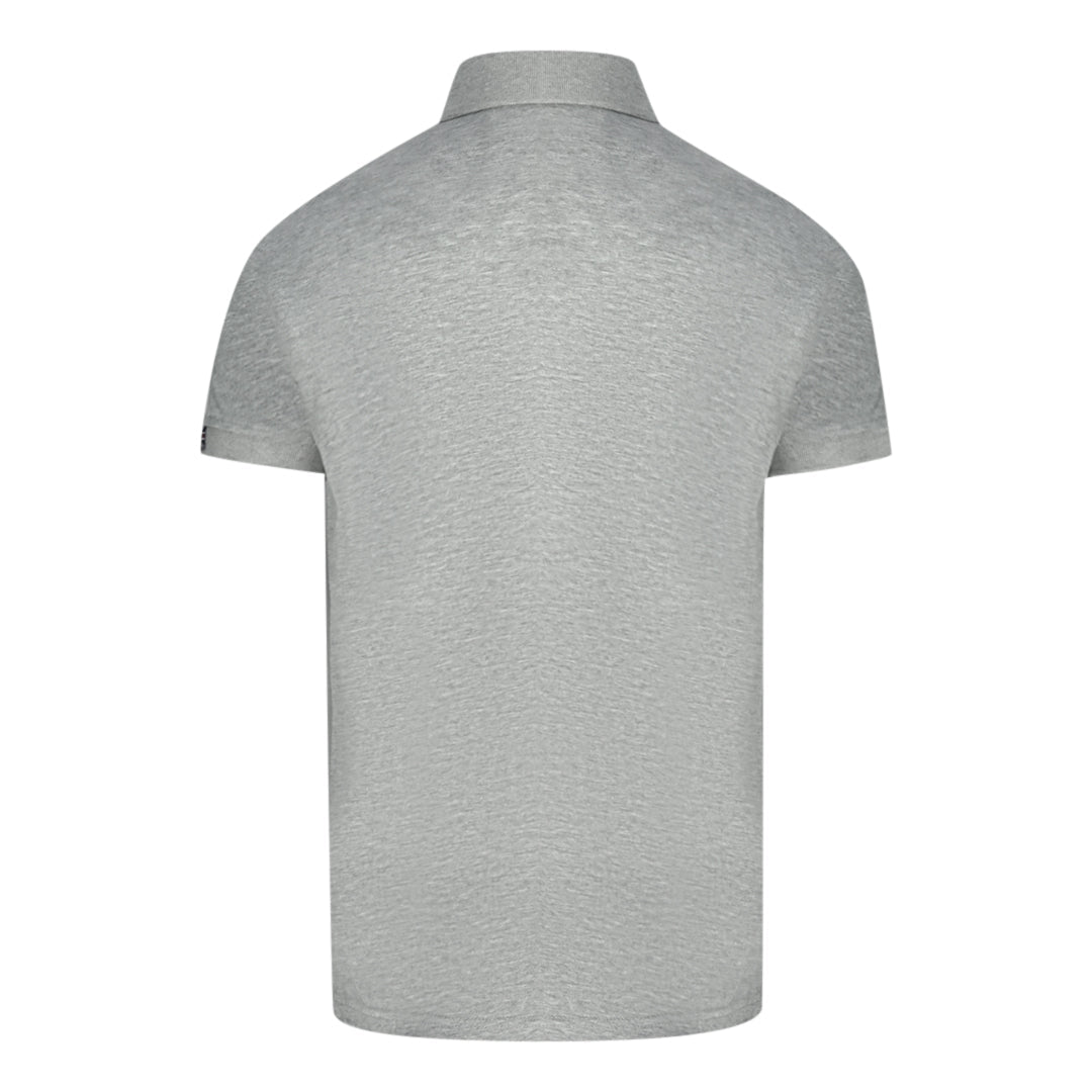 Aquascutum Mens QMP053 94 Polo Shirt Grey