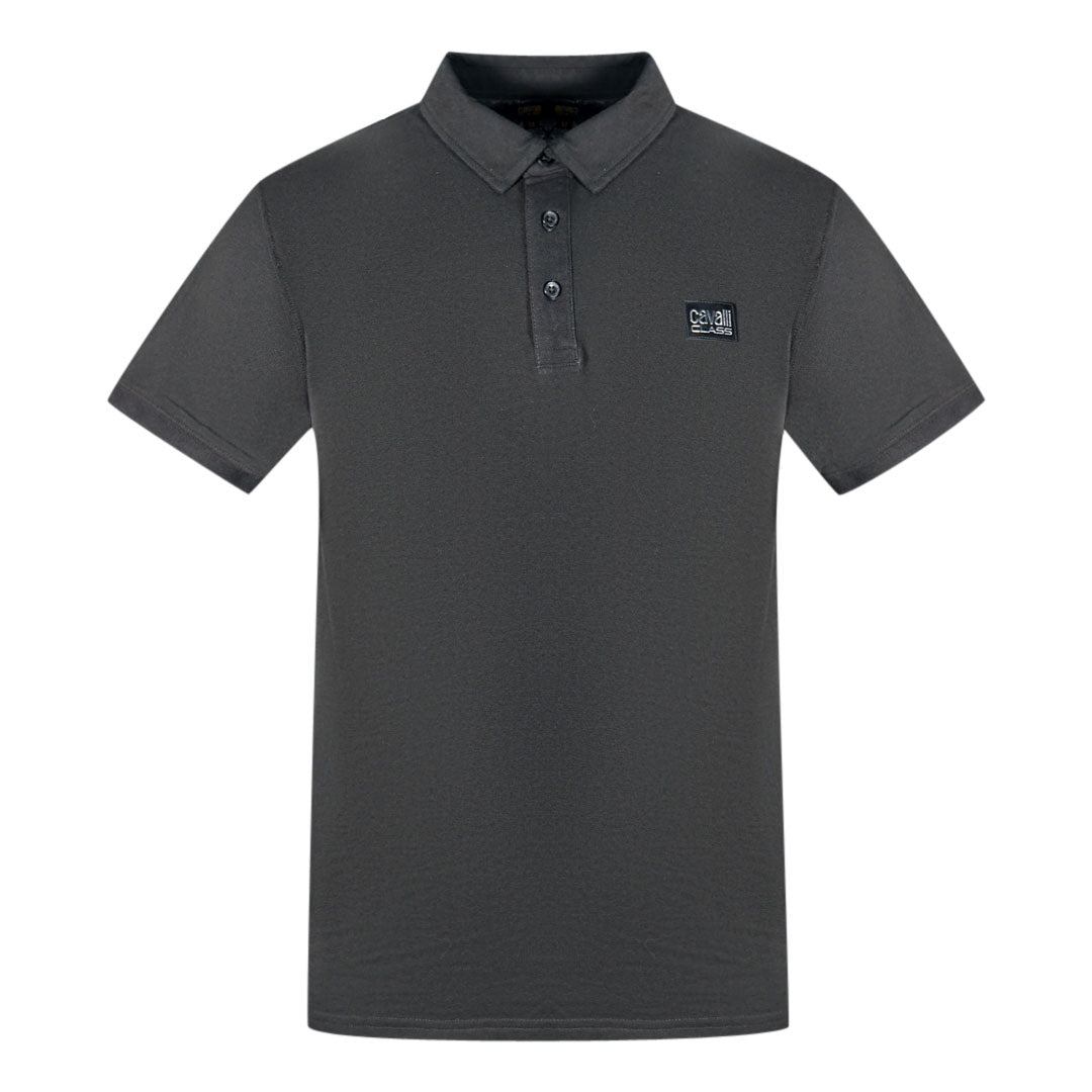 Cavalli Class Mens Polo Shirt Qxt64V Kb002 05051 Black