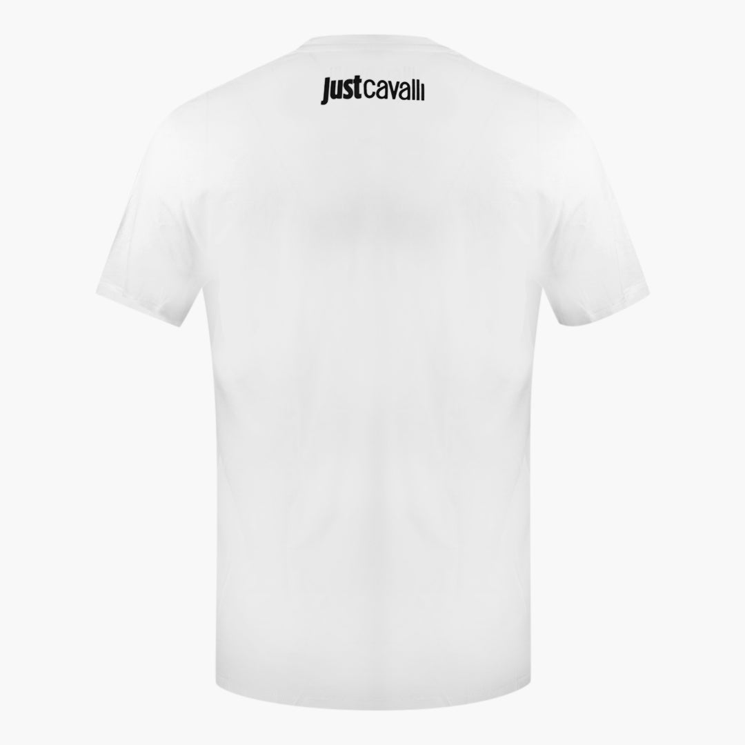 Just Cavalli Mens T-Shirt S03GC0514 100 White