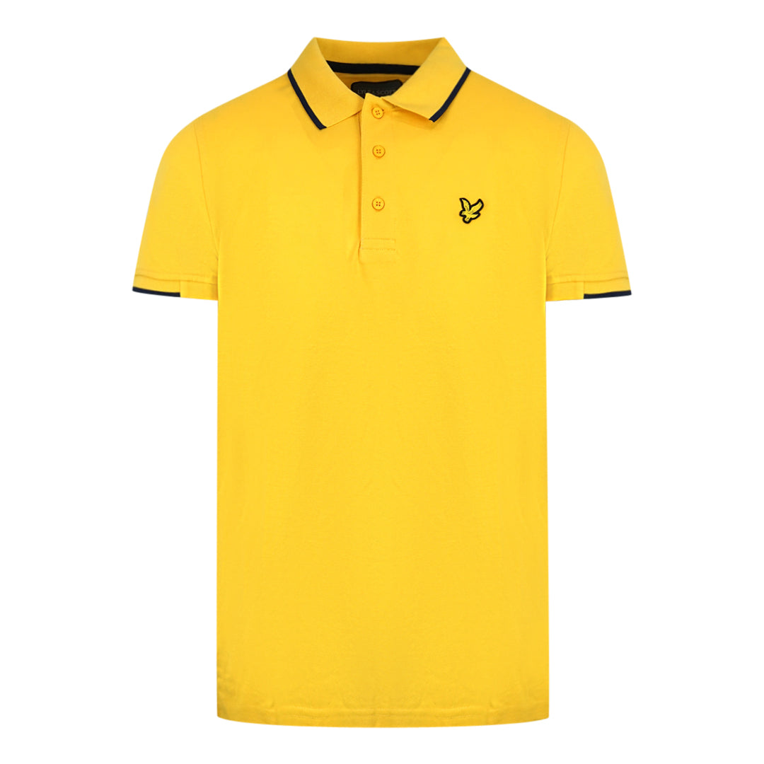 Lyle & Scott Mens Polo Shirt SP1242G W454 Sunbeam