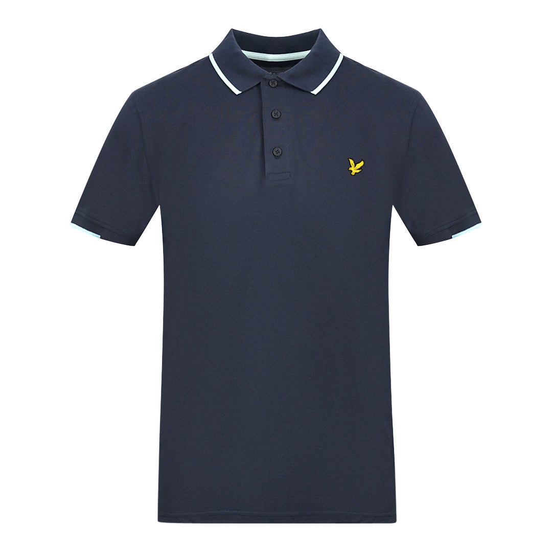 Lyle & Scott Mens Polo Shirt SP1242G Z05 Navy Blue