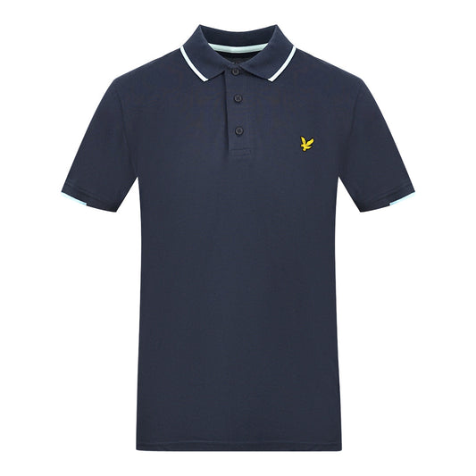 Lyle & Scott Mens Polo Shirt SP1242G Z05 Navy Blue