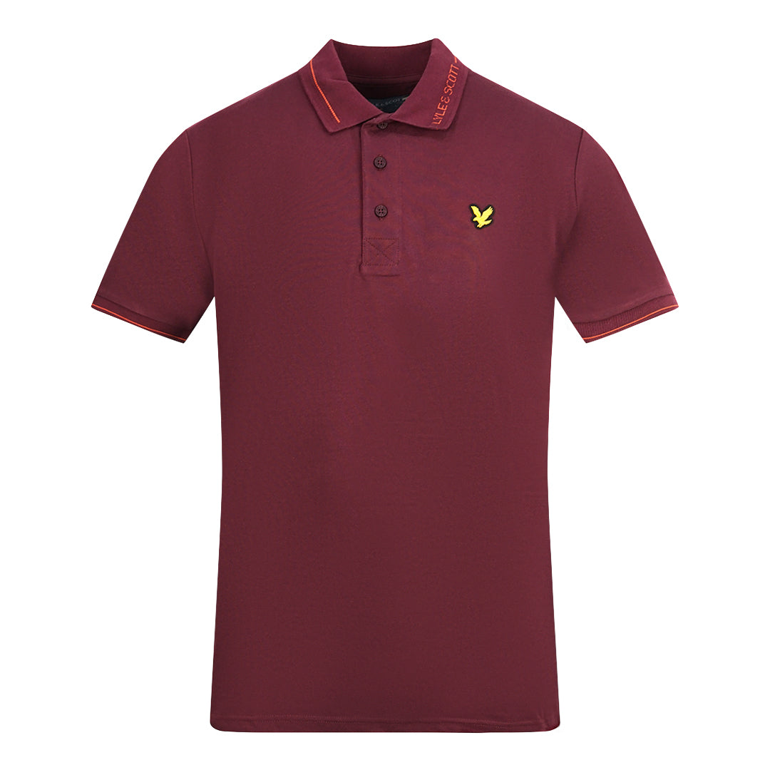 Lyle & Scott Mens Polo Shirt SP1564G W327 Battle Rust