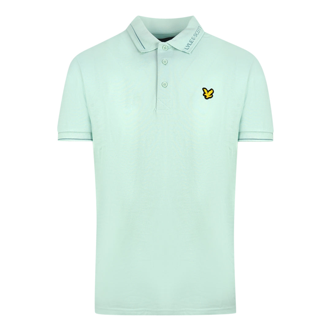 Lyle & Scott Mens Polo Shirt SP1564G W581 Acid Blue