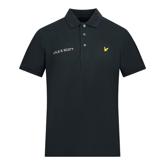 Lyle & Scott Mens Polo Shirt SP400VBRC 572 True Black