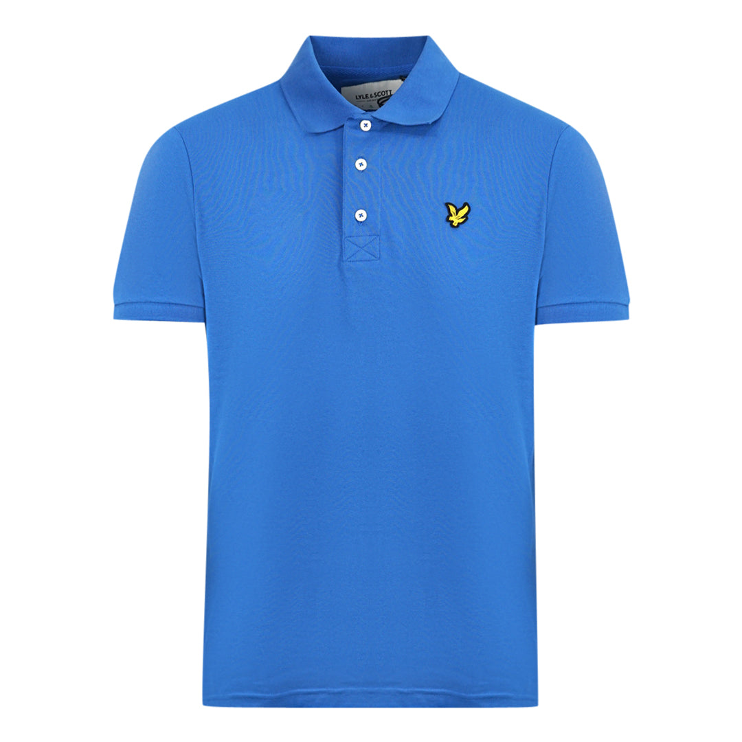 Lyle & Scott Mens Polo Shirt SP400VOG W58 Spring Blue