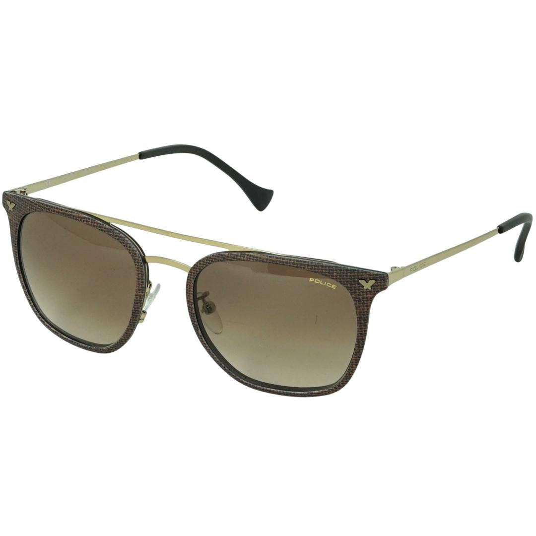 Police Mens Sunglasses SPL152 GGNY Gold