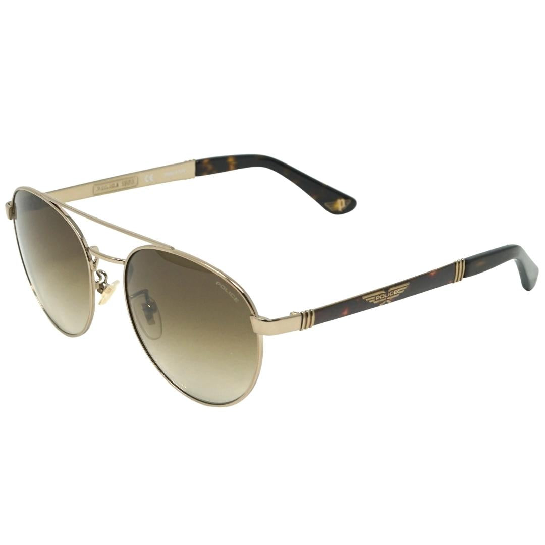 Police Spl891M 08Ff Sunglasses Gold