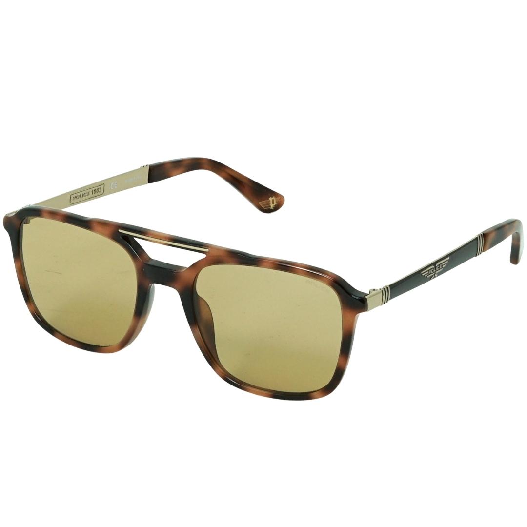 Police Mens Sunglasses SPLA53M 09AJ Brown