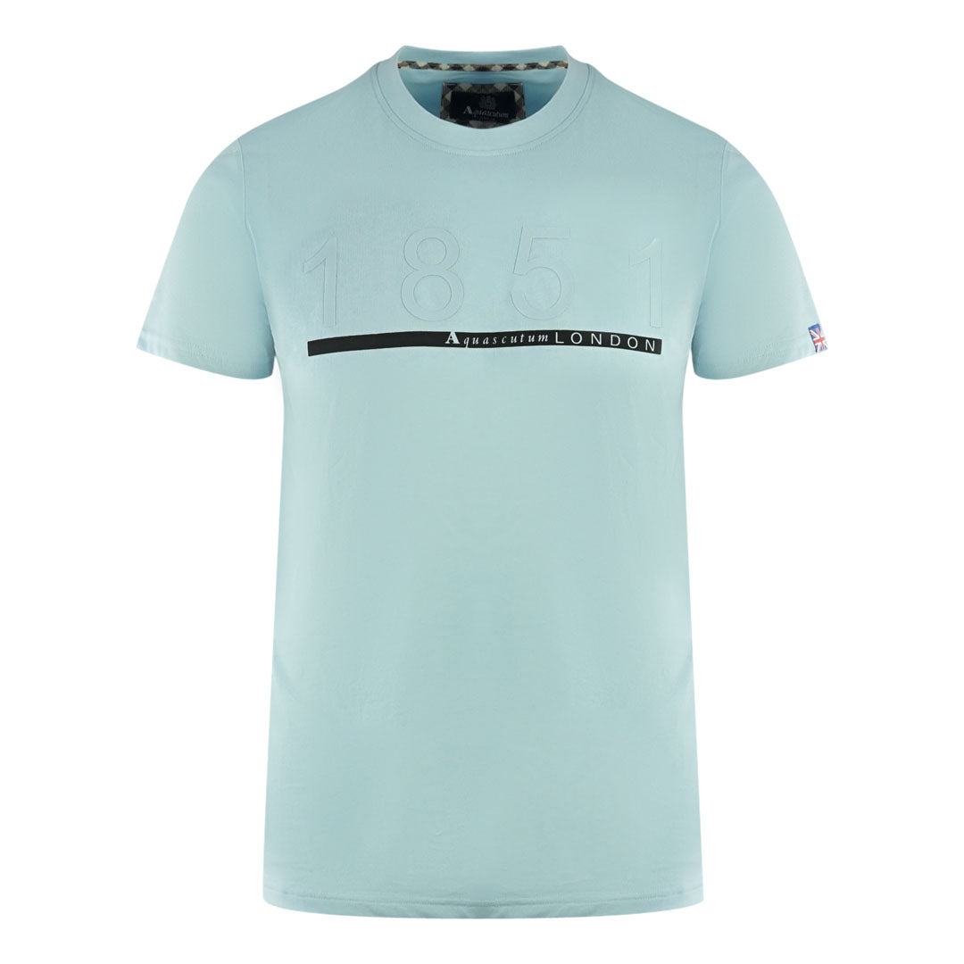 Aquascutum London 1851 Sky Blue T-Shirt