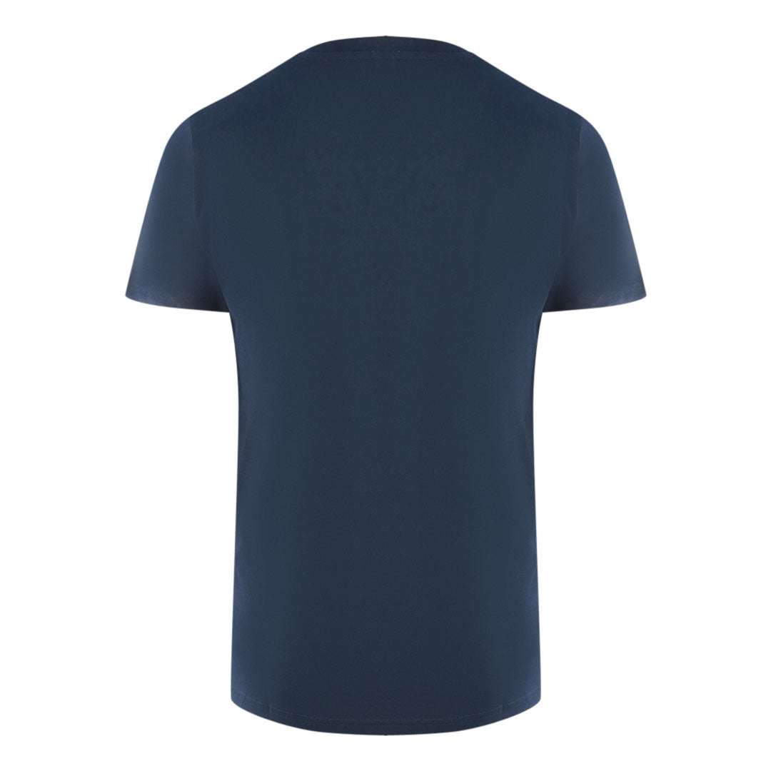 Aquascutum Mens T00223 85 T Shirt Navy Blue