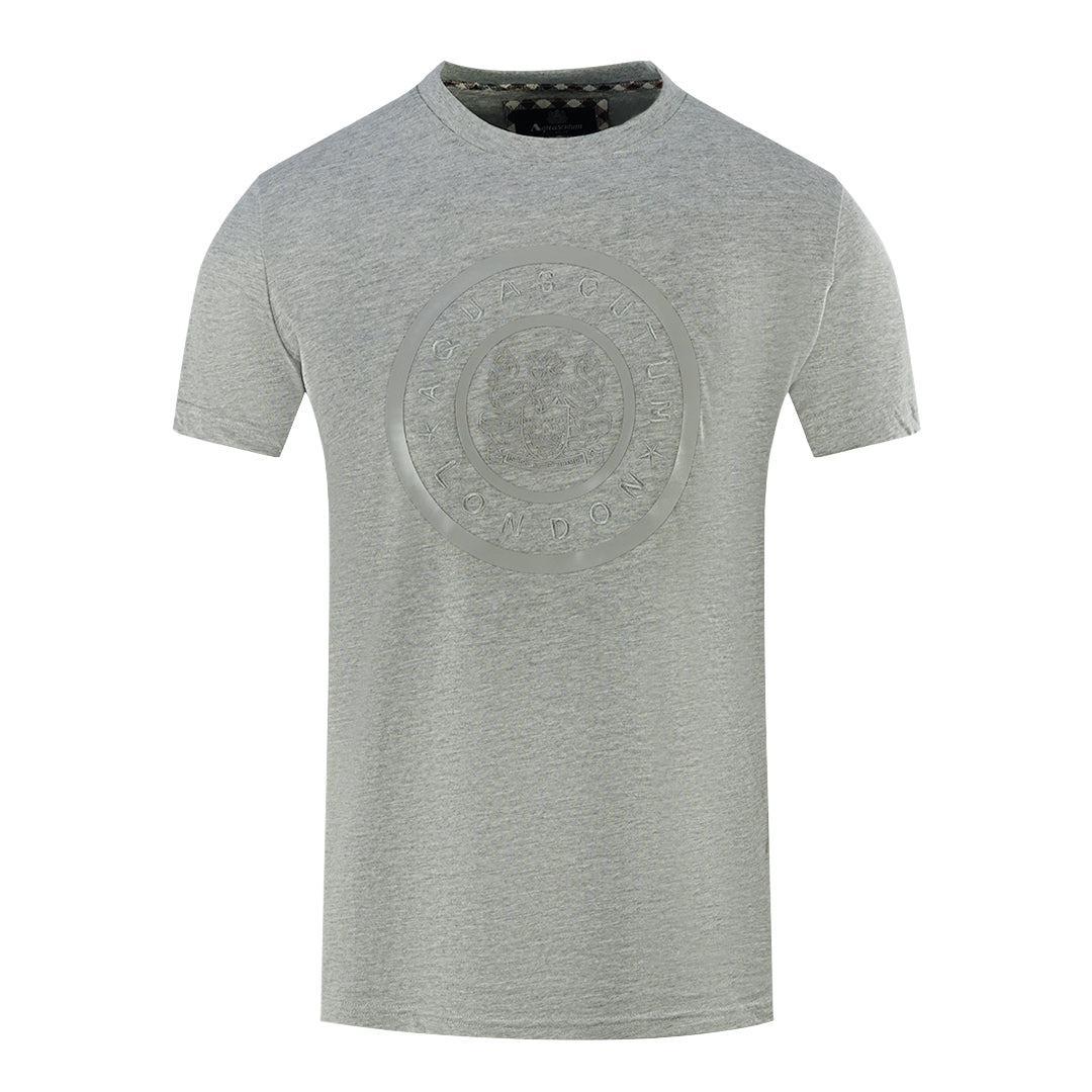 Aquascutum Mens T00723 94 T Shirt Grey