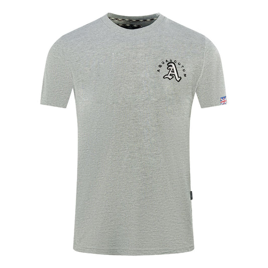 Aquascutum Mens T00823 94 T Shirt Grey