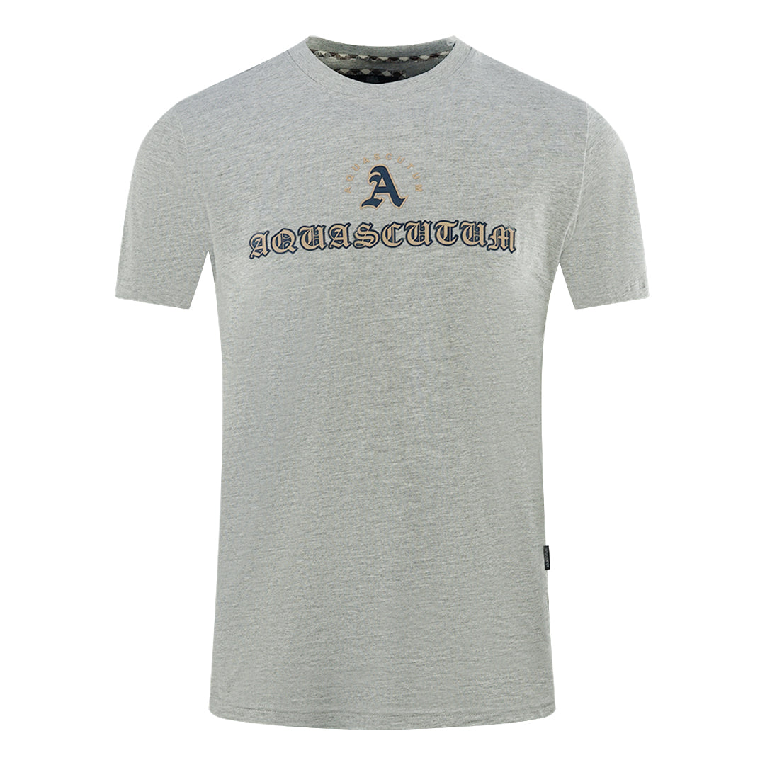 Aquascutum Mens T00923 94 T Shirt Grey