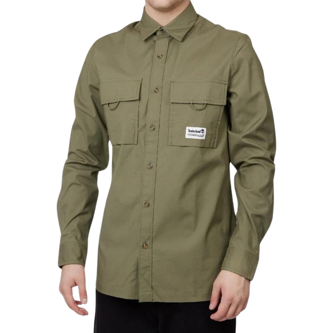 Timberland Mens Shirt Tb0A68Ad Green