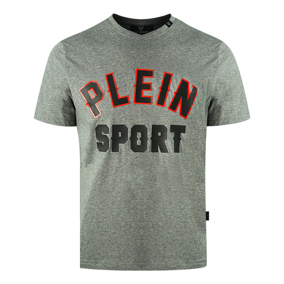 Plein Sport Block Logo Grey T-Shirt - Blakeburn