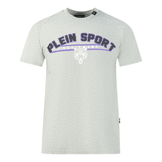 Plein Sport Mens Tips114Tn 94 T Shirt Grey