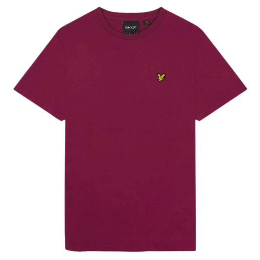 Lyle & Scott Branded Chest Logo Chalk T Shirt