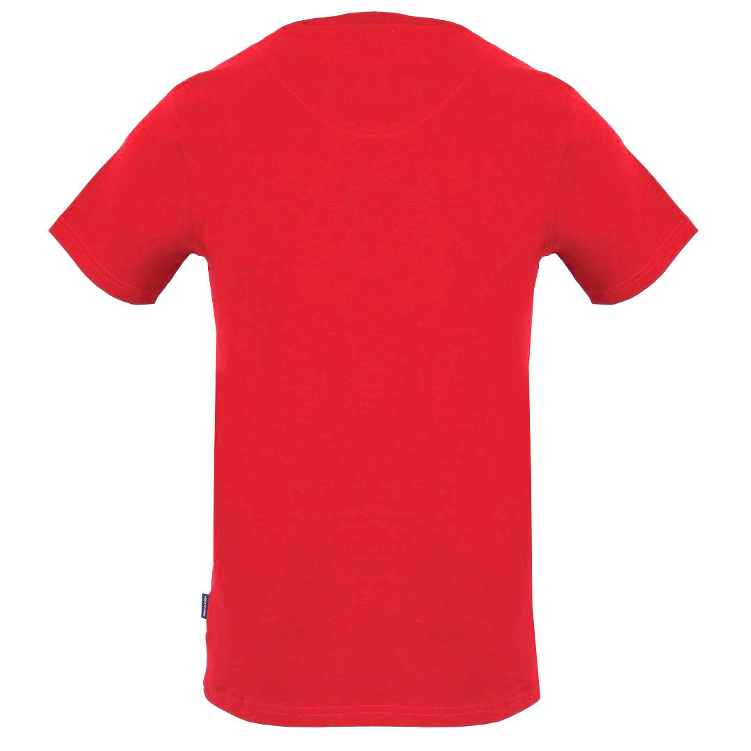 Aquascutum Mens Tsia117 52 T Shirt Red