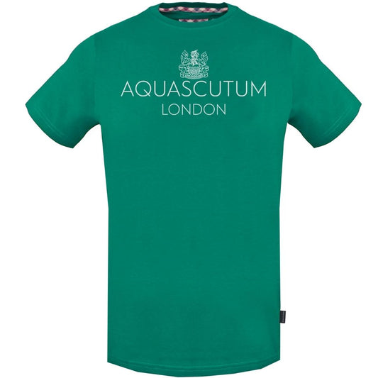 Aquascutum Mens TSIA126 32 T-Shirt Green