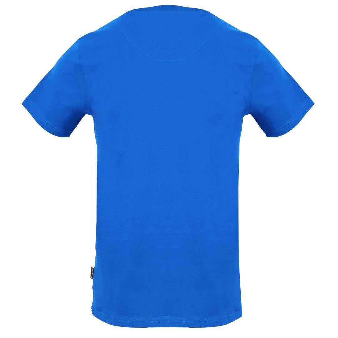 Aquascutum Mens TSIA131 81 T-Shirt Blue