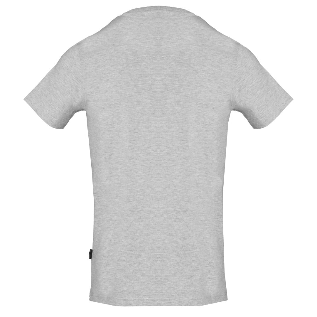 Aquascutum Mens TSIA131 94 T-Shirt Grey