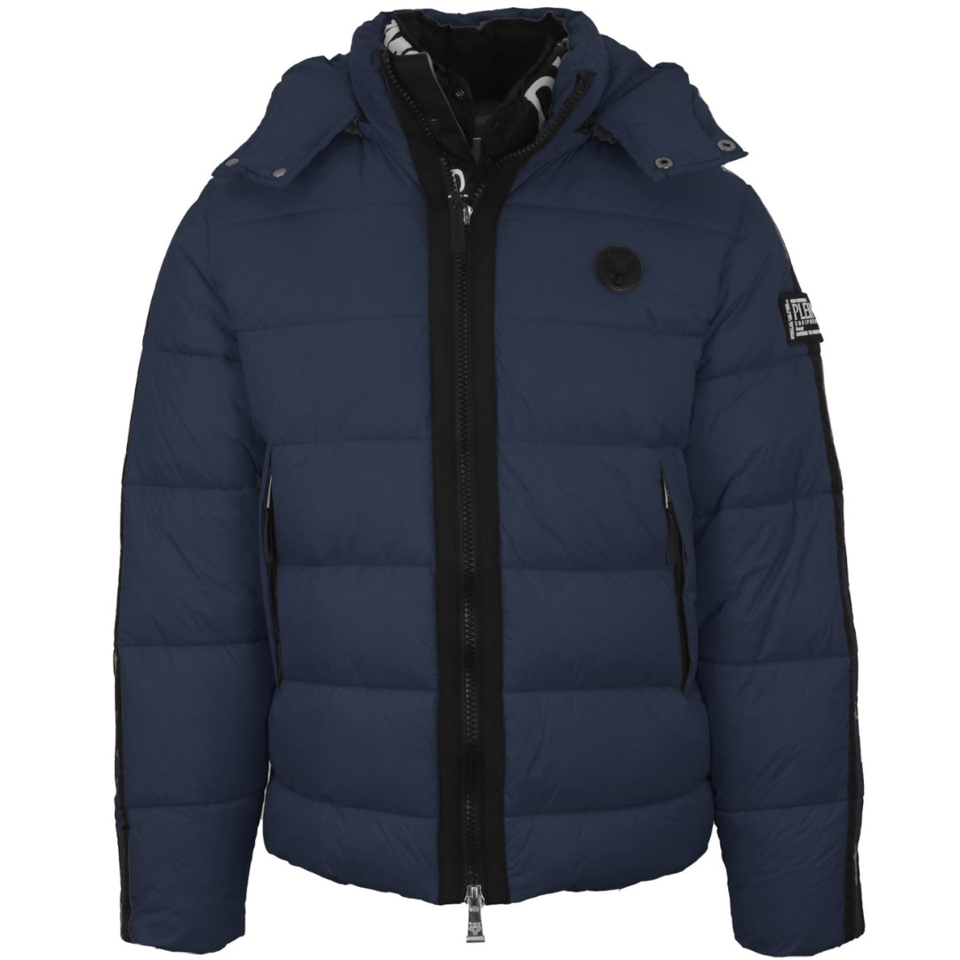 Plein Sport Mens Upps01F 85 Jacket Navy Blue